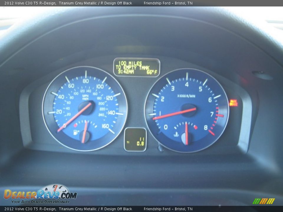 2012 Volvo C30 T5 R-Design Gauges Photo #27