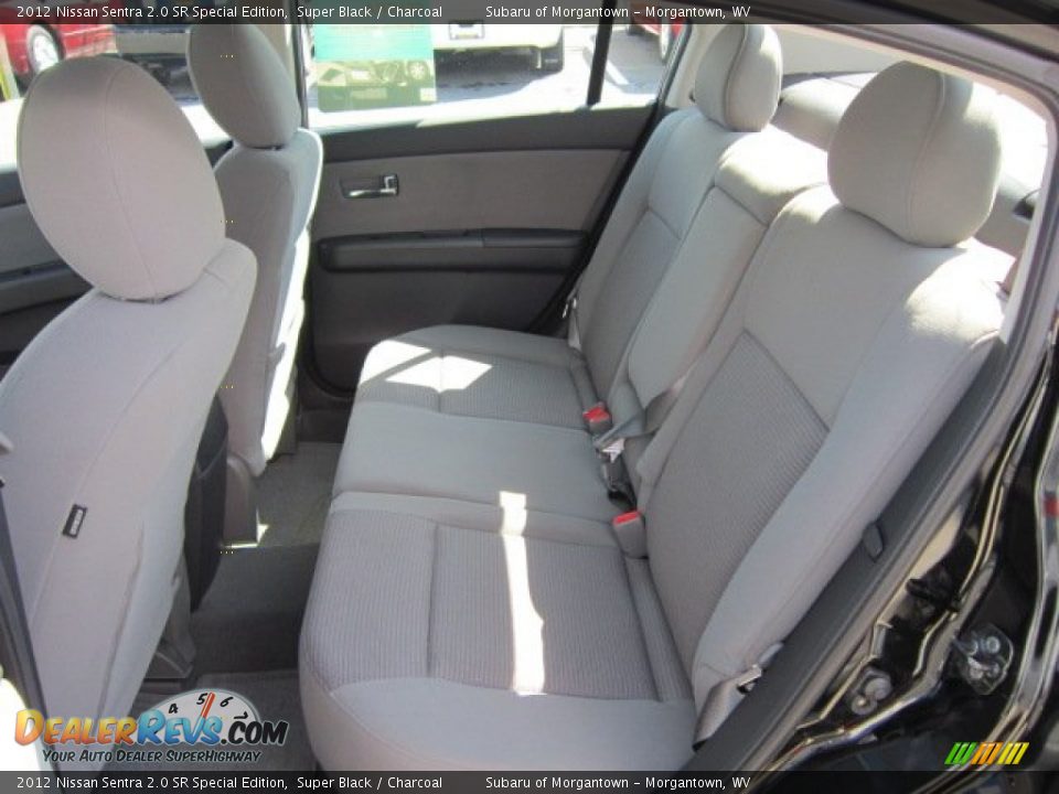 2012 Nissan Sentra 2.0 SR Special Edition Super Black / Charcoal Photo #13