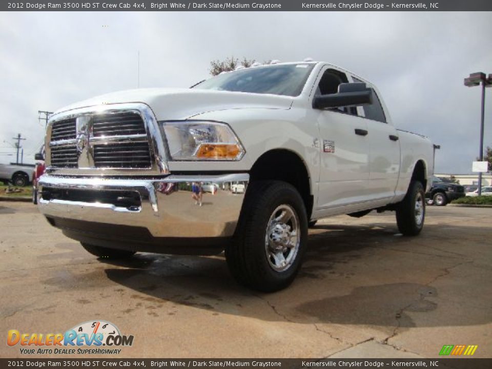 Front 3/4 View of 2012 Dodge Ram 3500 HD ST Crew Cab 4x4 Photo #1