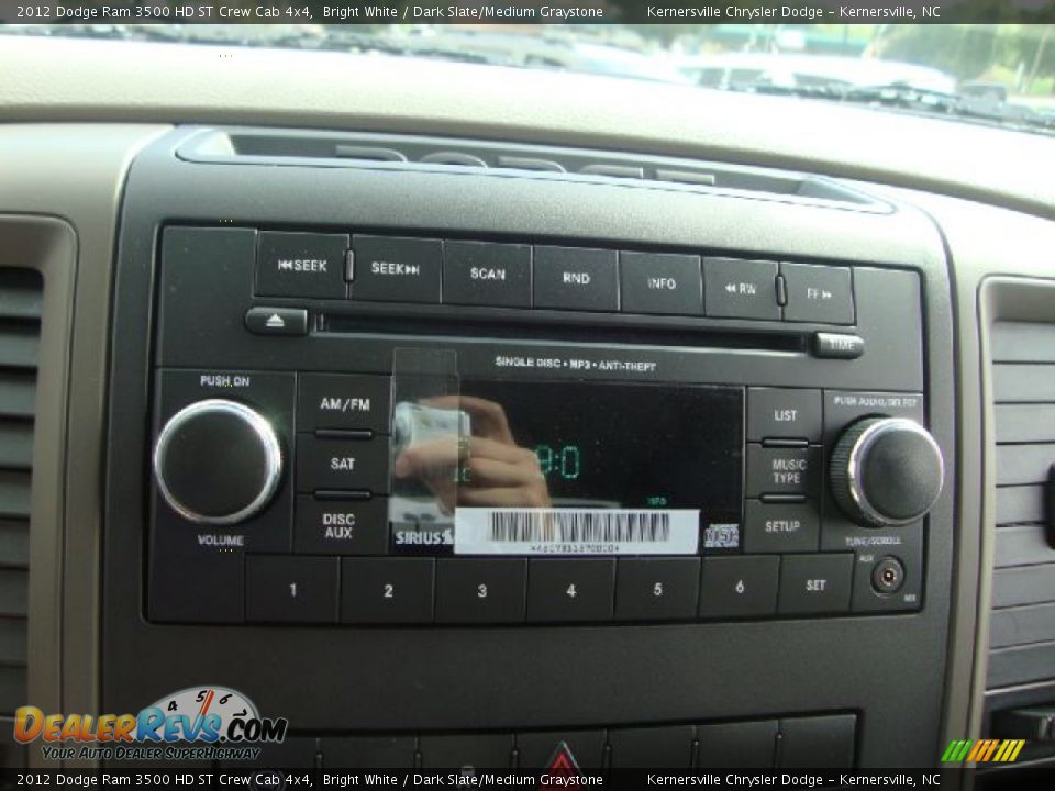 Audio System of 2012 Dodge Ram 3500 HD ST Crew Cab 4x4 Photo #9