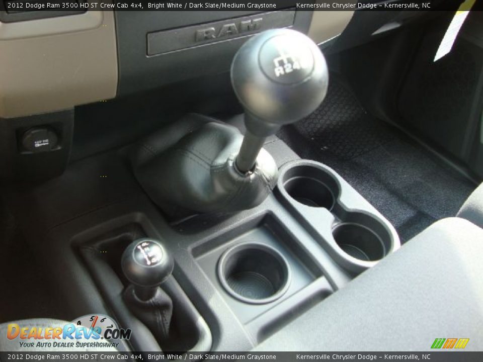 2012 Dodge Ram 3500 HD ST Crew Cab 4x4 Shifter Photo #11