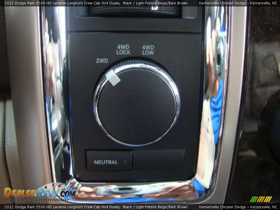 Controls of 2012 Dodge Ram 3500 HD Laramie Longhorn Crew Cab 4x4 Dually Photo #15