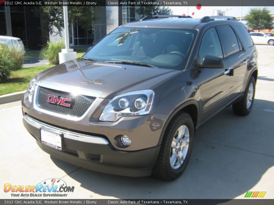 2012 GMC Acadia SLE Medium Brown Metallic / Ebony Photo #1