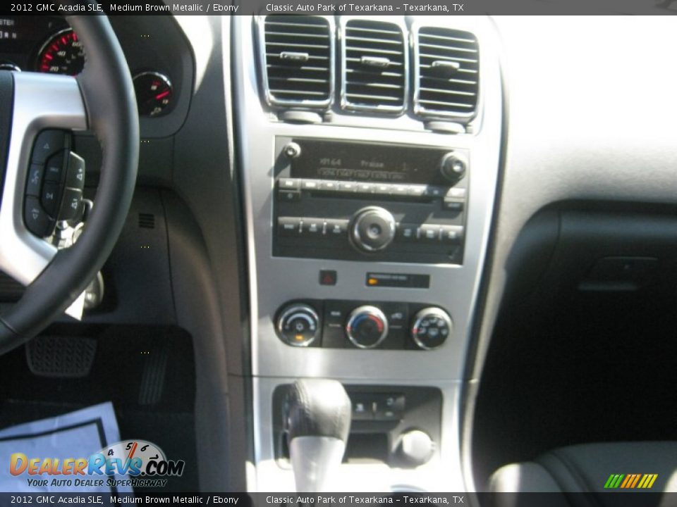 2012 GMC Acadia SLE Medium Brown Metallic / Ebony Photo #9