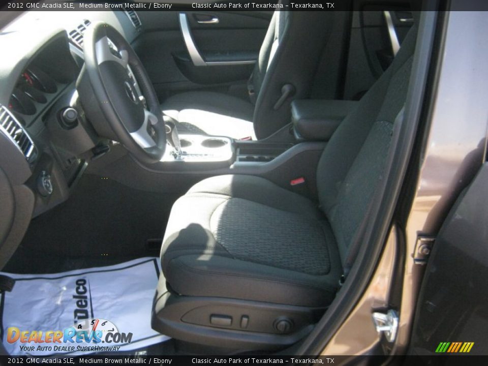2012 GMC Acadia SLE Medium Brown Metallic / Ebony Photo #12
