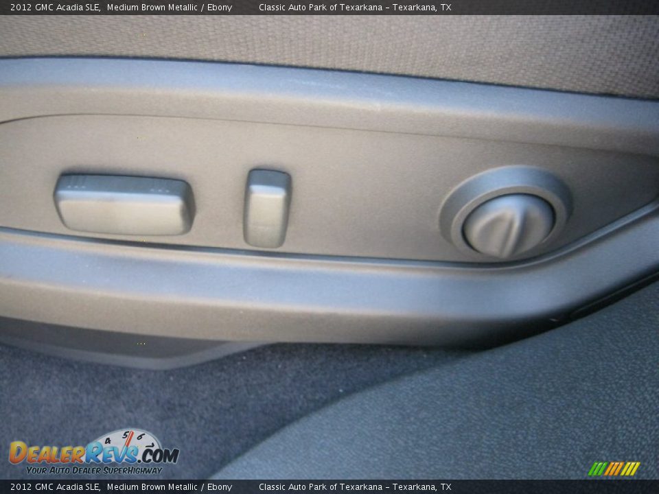 2012 GMC Acadia SLE Medium Brown Metallic / Ebony Photo #13