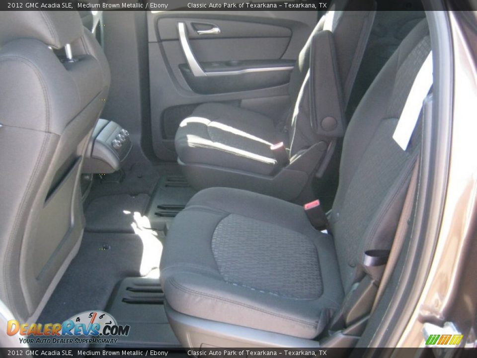 2012 GMC Acadia SLE Medium Brown Metallic / Ebony Photo #14