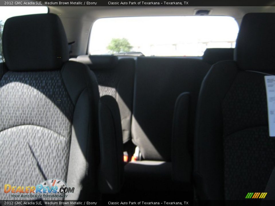 2012 GMC Acadia SLE Medium Brown Metallic / Ebony Photo #15