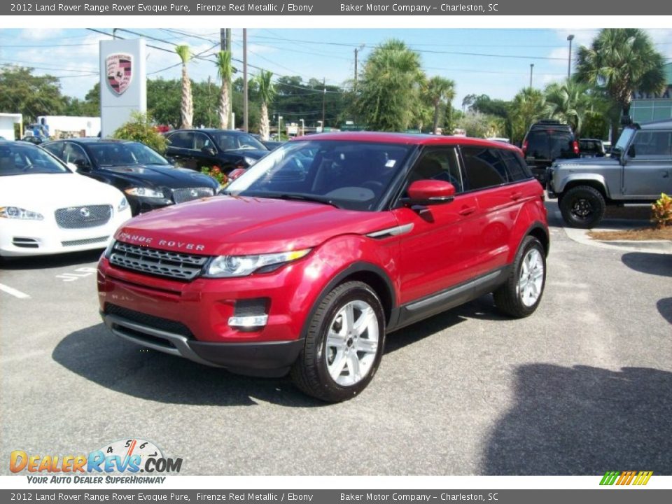 Front 3/4 View of 2012 Land Rover Range Rover Evoque Pure Photo #7