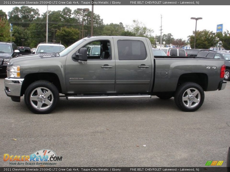 Taupe Grey Metallic 2011 Chevrolet Silverado 2500HD LTZ Crew Cab 4x4 Photo #9