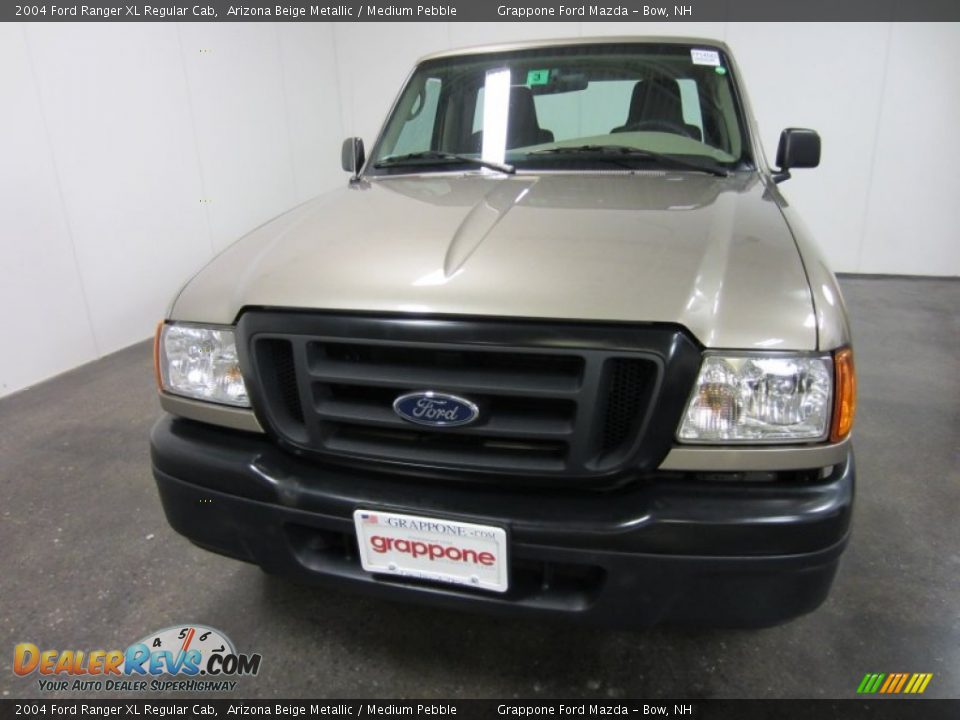 2004 Ford Ranger XL Regular Cab Arizona Beige Metallic / Medium Pebble Photo #2