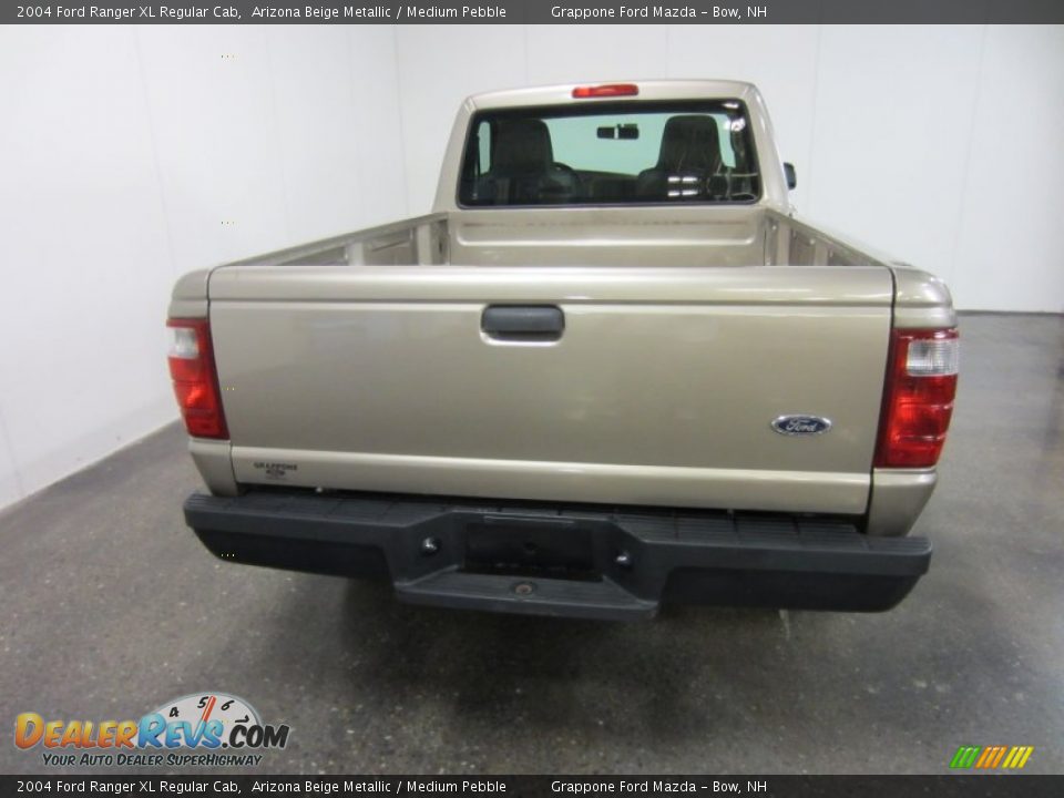 2004 Ford Ranger XL Regular Cab Arizona Beige Metallic / Medium Pebble Photo #10