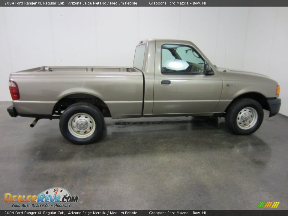 2004 Ford Ranger XL Regular Cab Arizona Beige Metallic / Medium Pebble Photo #11