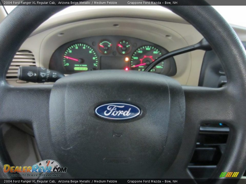 2004 Ford Ranger XL Regular Cab Arizona Beige Metallic / Medium Pebble Photo #21