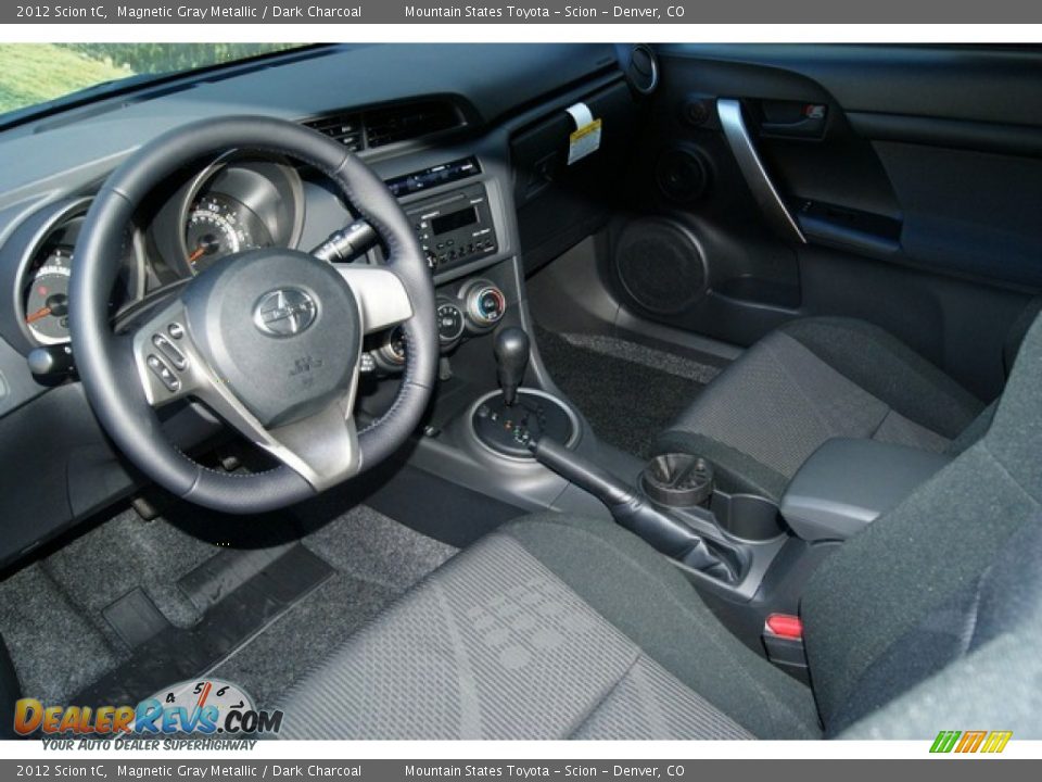 Dark Charcoal Interior 2012 Scion Tc Photo 5 Dealerrevs Com