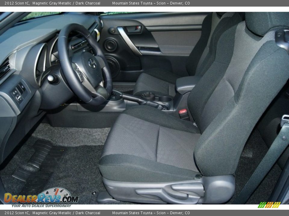 Dark Charcoal Interior - 2012 Scion tC  Photo #6