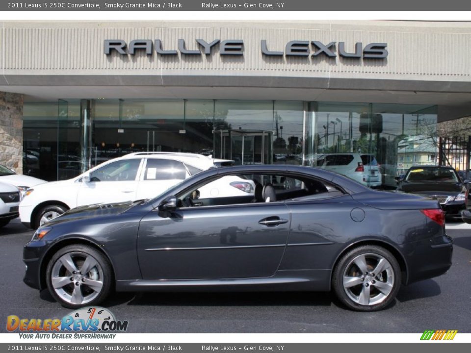 2011 Lexus IS 250C Convertible Smoky Granite Mica / Black Photo #3