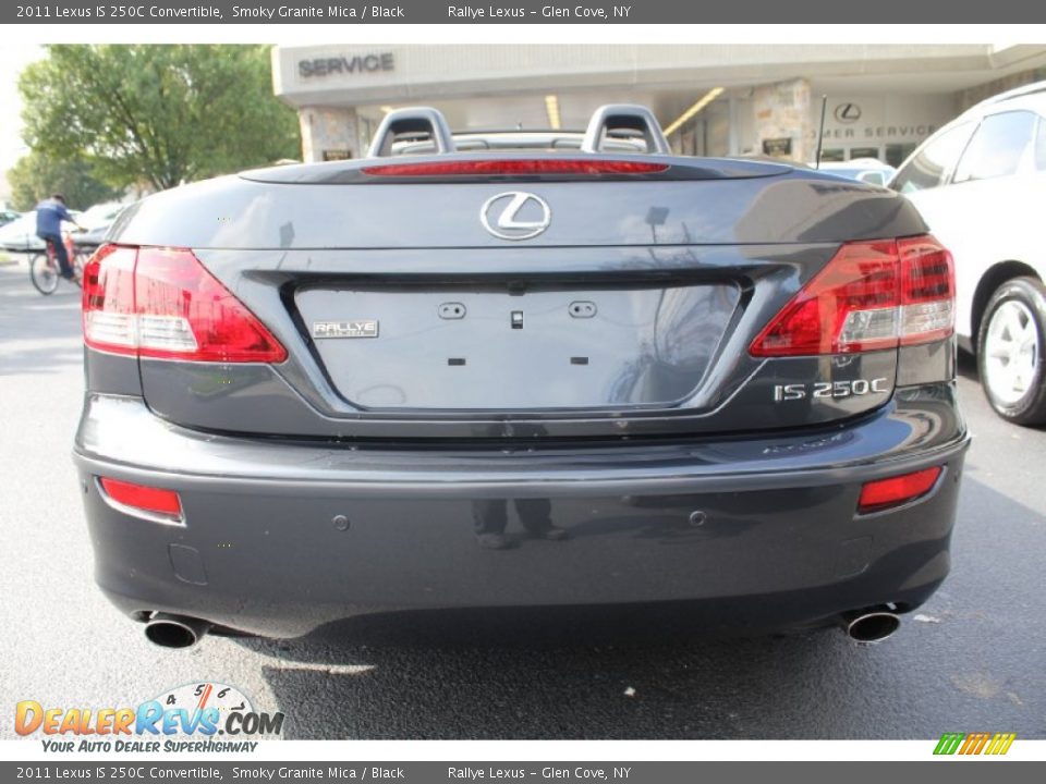 2011 Lexus IS 250C Convertible Smoky Granite Mica / Black Photo #6