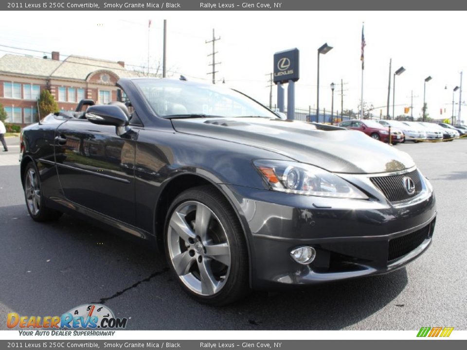 2011 Lexus IS 250C Convertible Smoky Granite Mica / Black Photo #8