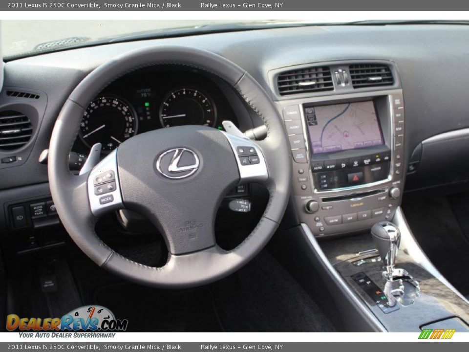 Dashboard of 2011 Lexus IS 250C Convertible Photo #14