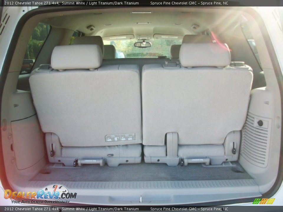 2012 Chevrolet Tahoe Z71 4x4 Trunk Photo #9