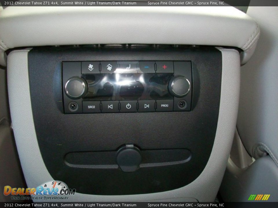 2012 Chevrolet Tahoe Z71 4x4 Summit White / Light Titanium/Dark Titanium Photo #10