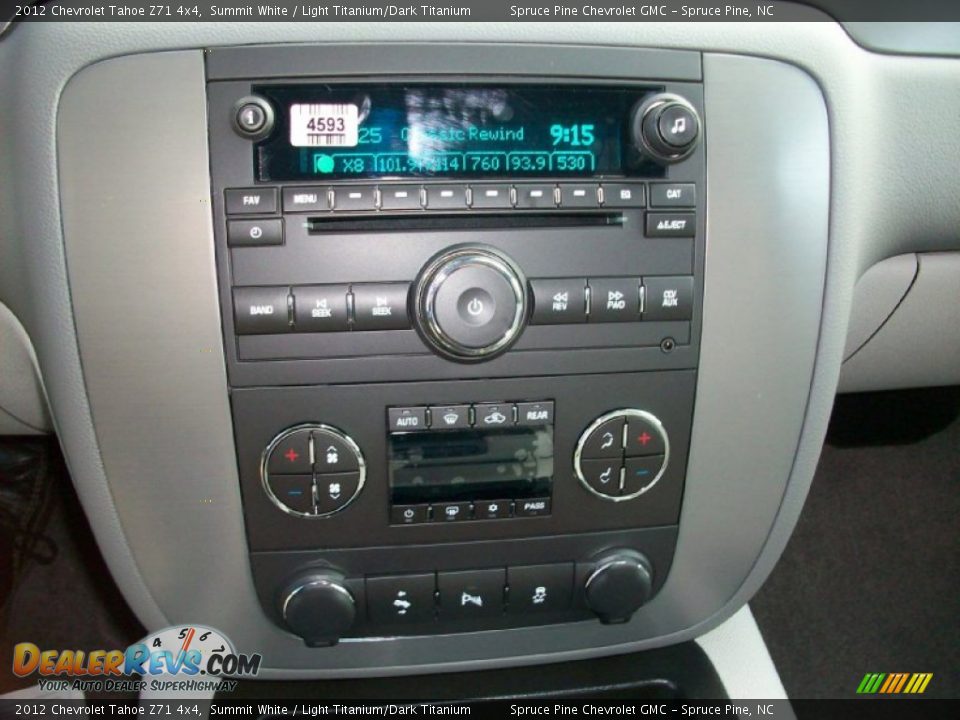 Audio System of 2012 Chevrolet Tahoe Z71 4x4 Photo #20