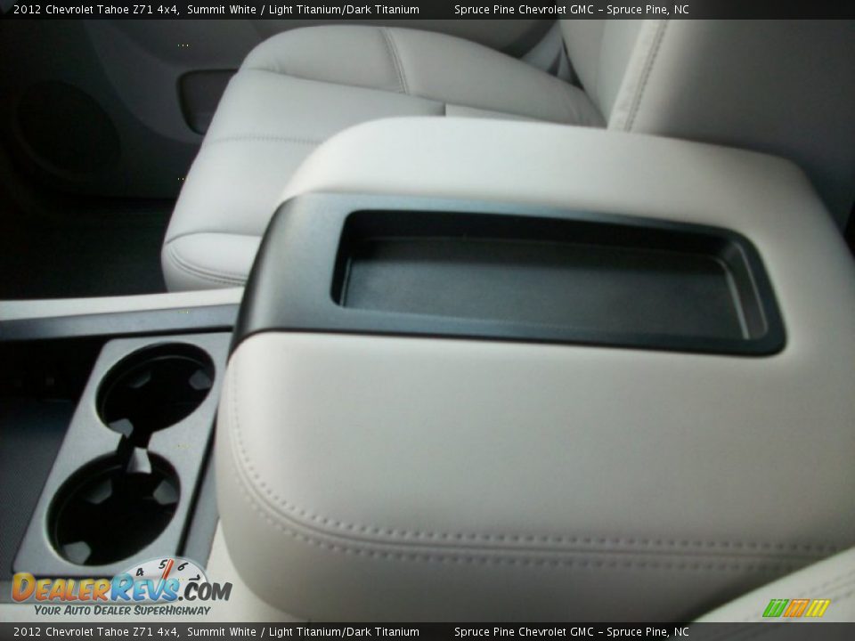 2012 Chevrolet Tahoe Z71 4x4 Summit White / Light Titanium/Dark Titanium Photo #24