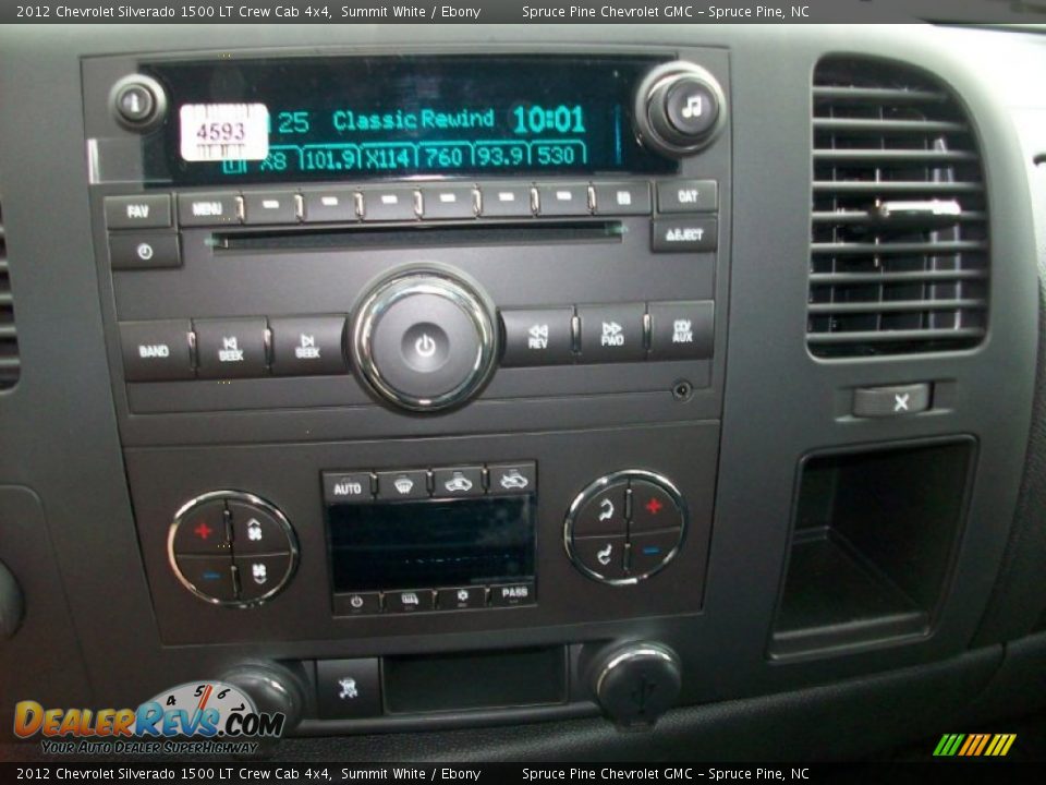 Audio System of 2012 Chevrolet Silverado 1500 LT Crew Cab 4x4 Photo #19