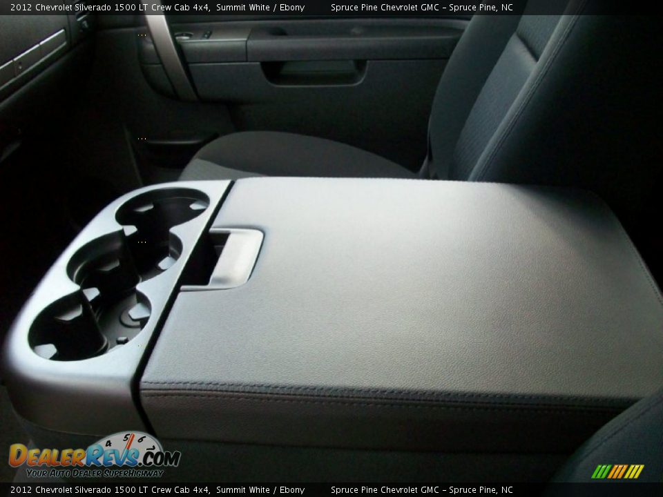 2012 Chevrolet Silverado 1500 LT Crew Cab 4x4 Summit White / Ebony Photo #23