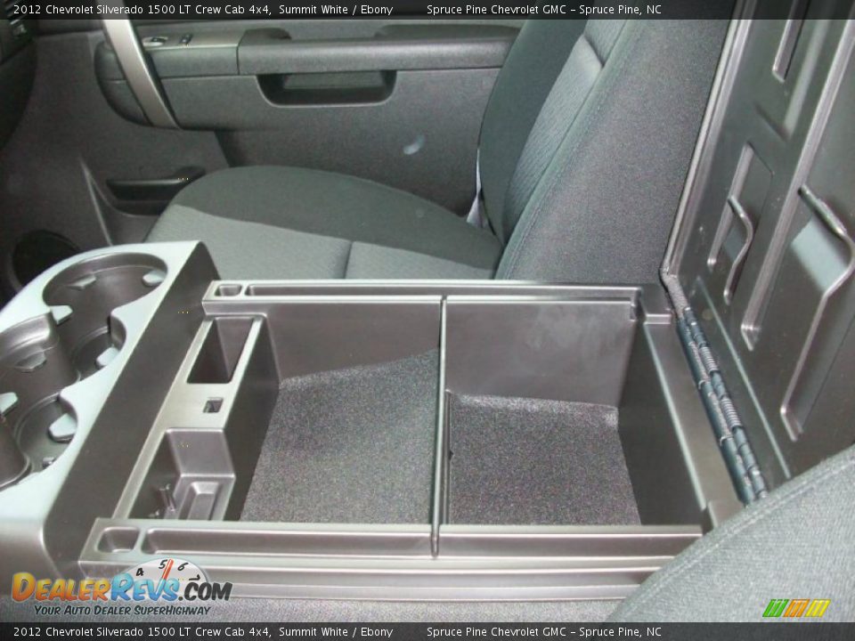 2012 Chevrolet Silverado 1500 LT Crew Cab 4x4 Summit White / Ebony Photo #24