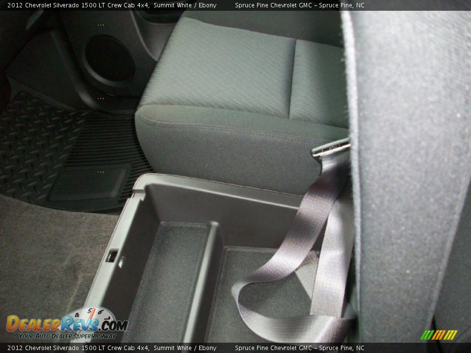 2012 Chevrolet Silverado 1500 LT Crew Cab 4x4 Summit White / Ebony Photo #26