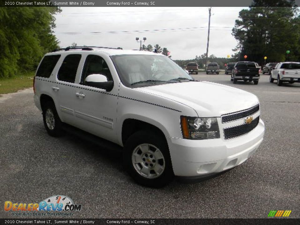2010 Chevrolet Tahoe LT Summit White / Ebony Photo #3
