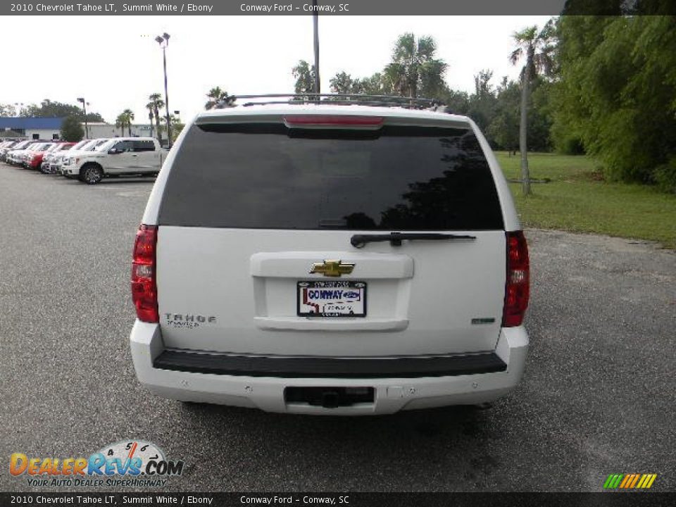 2010 Chevrolet Tahoe LT Summit White / Ebony Photo #6