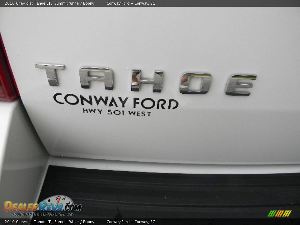 2010 Chevrolet Tahoe LT Summit White / Ebony Photo #8