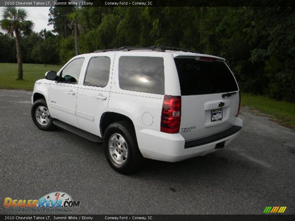 2010 Chevrolet Tahoe LT Summit White / Ebony Photo #9