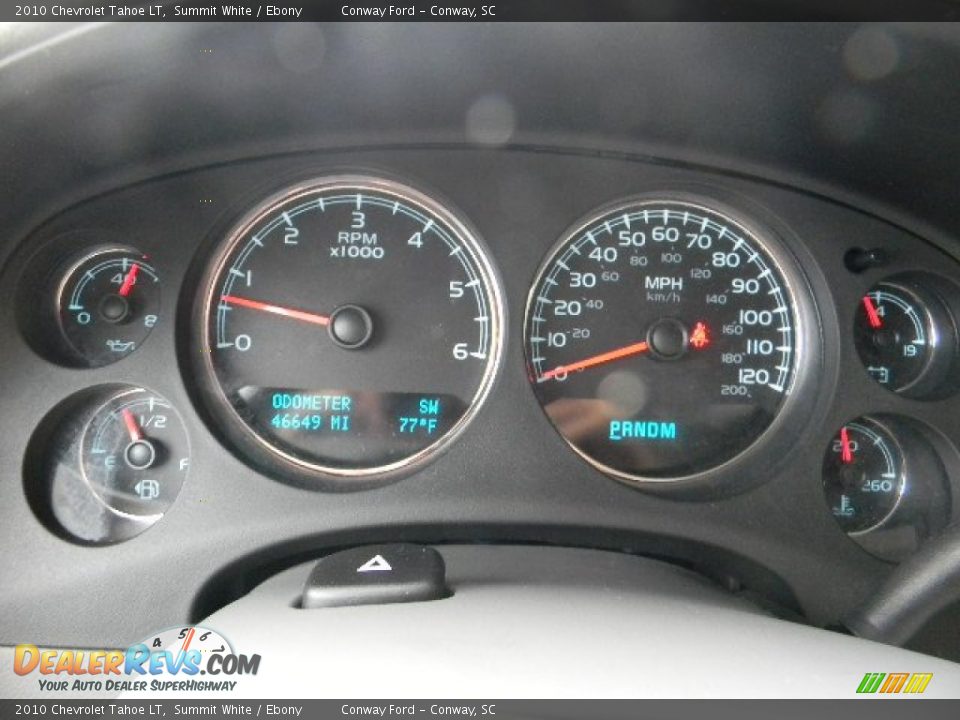 2010 Chevrolet Tahoe LT Summit White / Ebony Photo #24