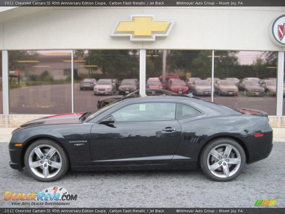 2012 Chevrolet Camaro SS 45th Anniversary Edition Coupe Carbon Flash Metallic / Jet Black Photo #1