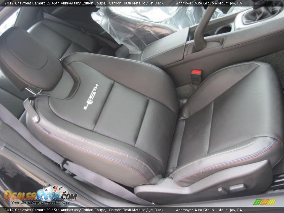 2012 Chevrolet Camaro SS 45th Anniversary Edition Coupe Carbon Flash Metallic / Jet Black Photo #7