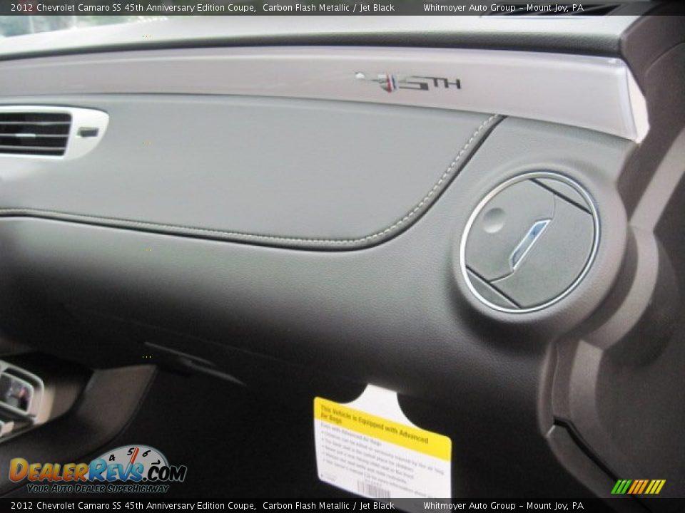 2012 Chevrolet Camaro SS 45th Anniversary Edition Coupe Carbon Flash Metallic / Jet Black Photo #9