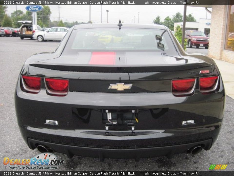 Carbon Flash Metallic 2012 Chevrolet Camaro SS 45th Anniversary Edition Coupe Photo #10