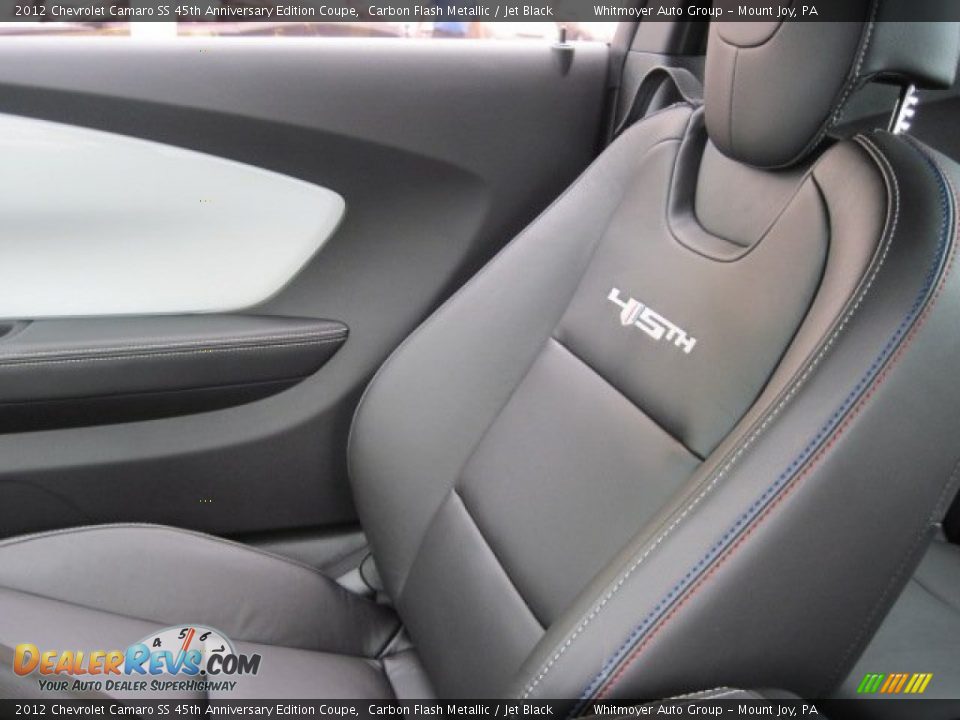Jet Black Interior - 2012 Chevrolet Camaro SS 45th Anniversary Edition Coupe Photo #13