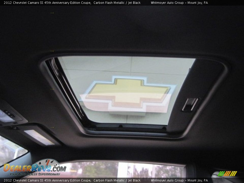 Sunroof of 2012 Chevrolet Camaro SS 45th Anniversary Edition Coupe Photo #14