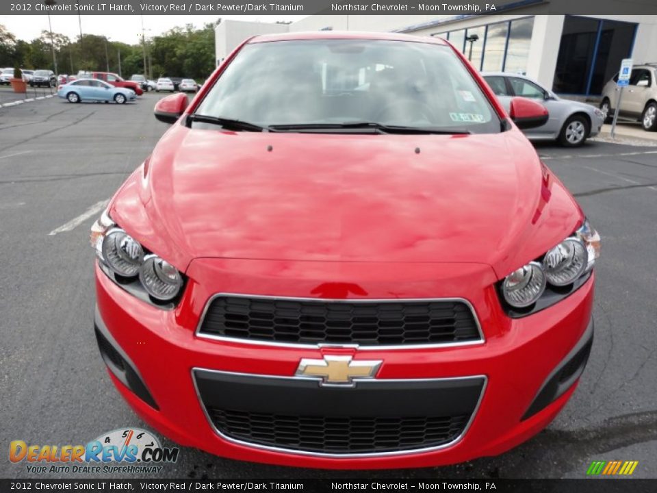 Victory Red 2012 Chevrolet Sonic LT Hatch Photo #2