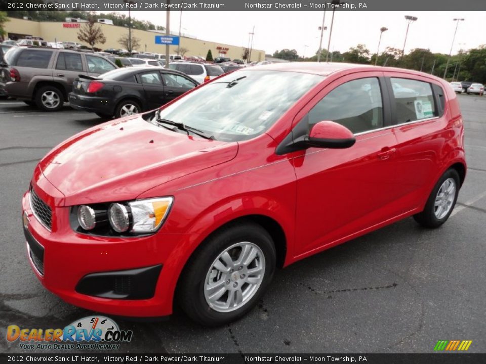 Front 3/4 View of 2012 Chevrolet Sonic LT Hatch Photo #3