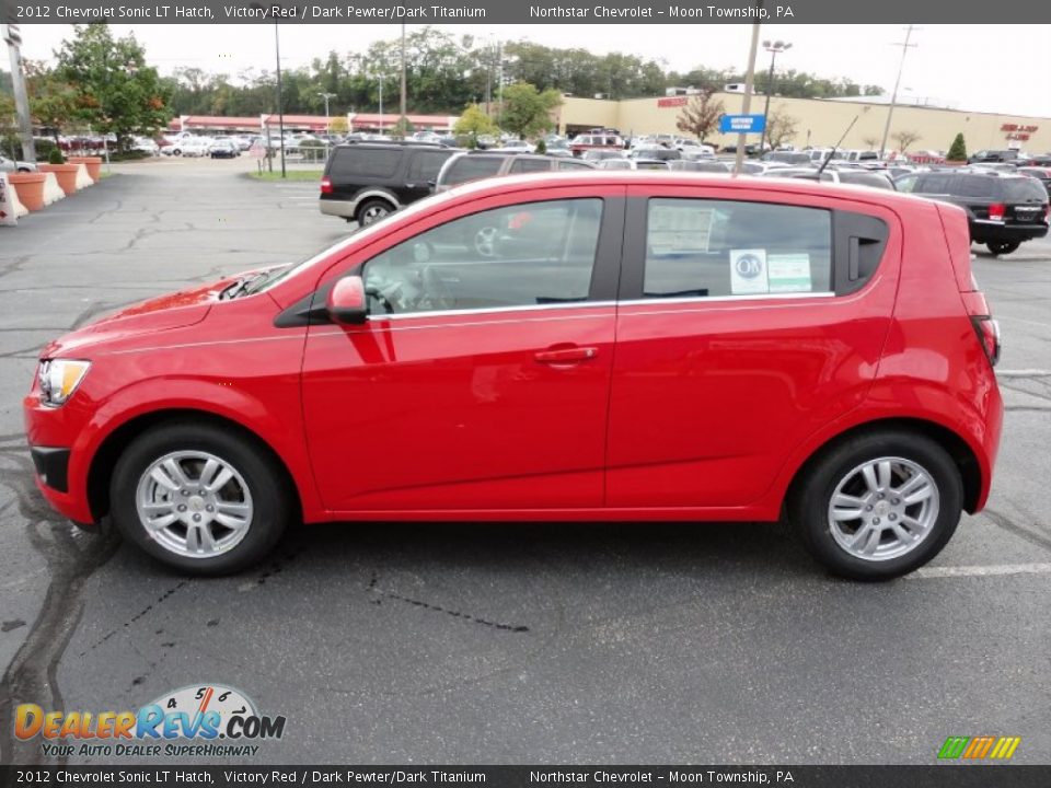 Victory Red 2012 Chevrolet Sonic LT Hatch Photo #4