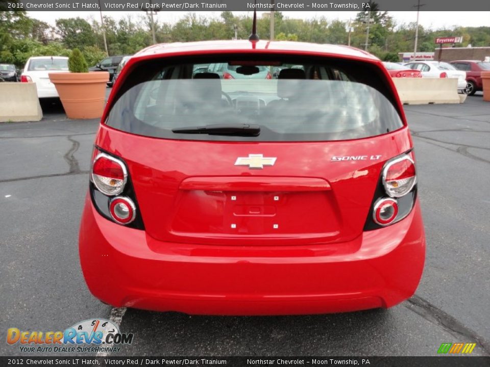 Victory Red 2012 Chevrolet Sonic LT Hatch Photo #6