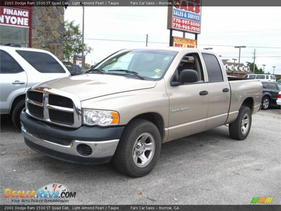 2003 Dodge Ram 1500 ST Quad Cab Light Almond Pearl / Taupe Photo #1