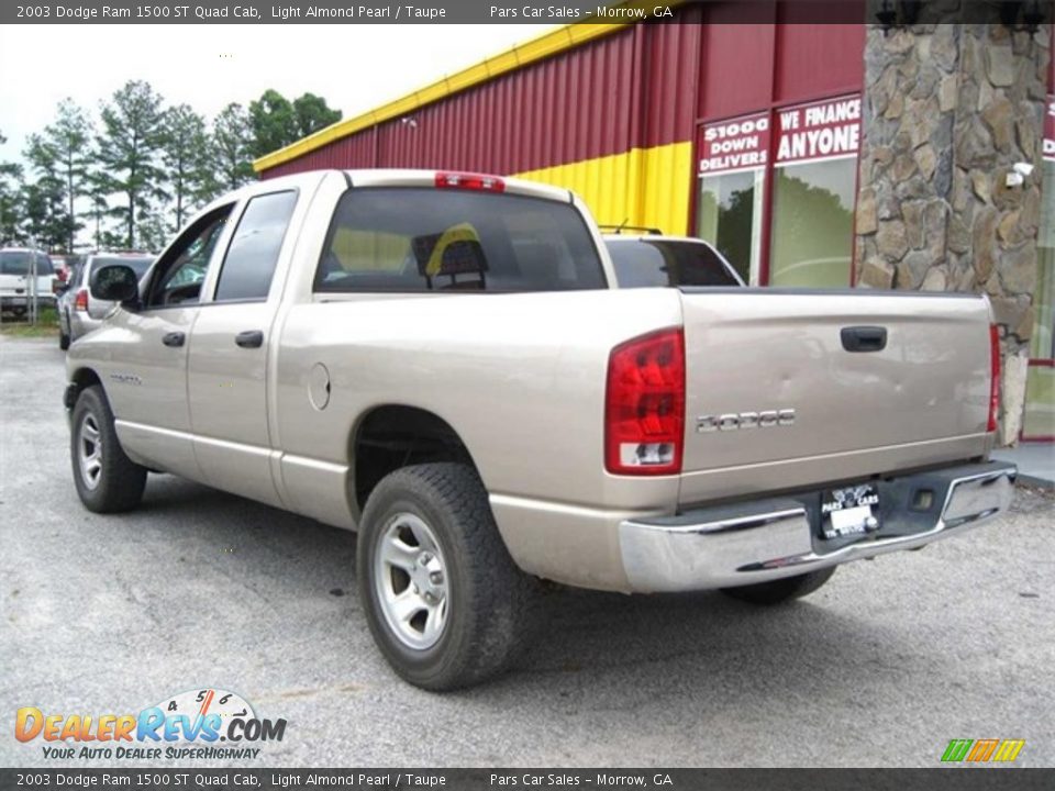 2003 Dodge Ram 1500 ST Quad Cab Light Almond Pearl / Taupe Photo #2