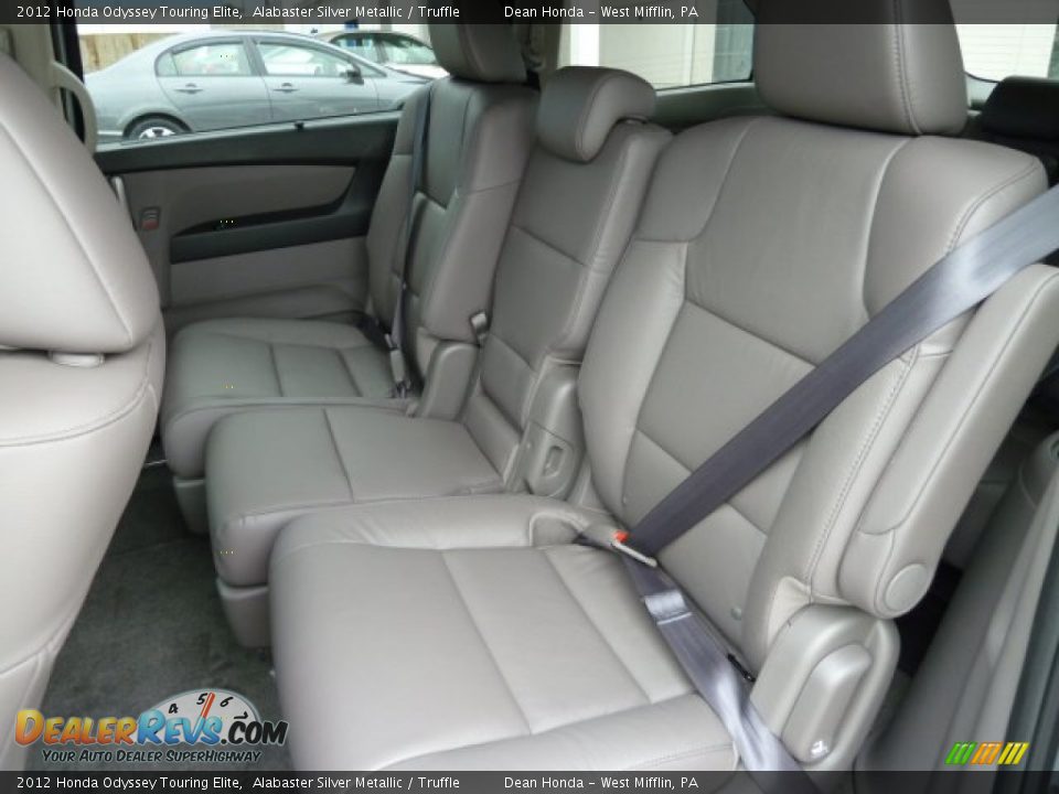 Truffle Interior - 2012 Honda Odyssey Touring Elite Photo #11
